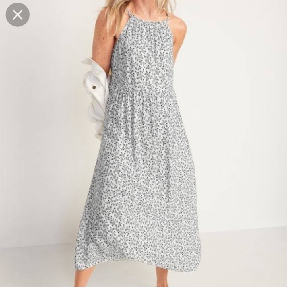 Old Navy Maxi Floral Dress Small